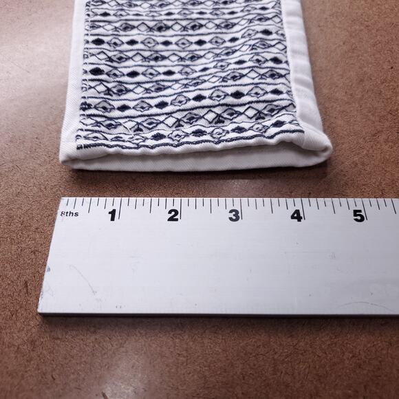 Paige Verdugo Ankle Jeans Women’s 26 White Wash Skinny Stretch Embroidered Denim - Picture 8 of 12